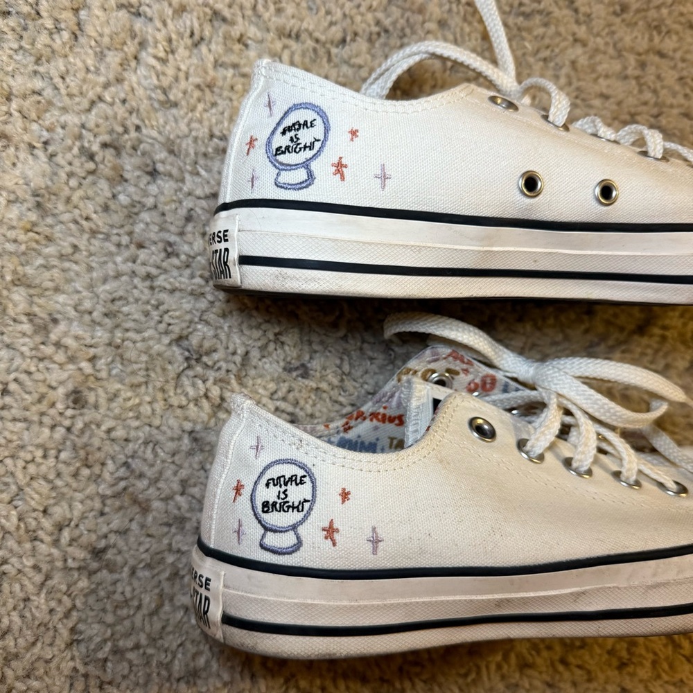 Converse Chuck Taylor All Star Mystic World Low Top Lace Up Canvas Sneaker 8.5 - Picture 5 of 12